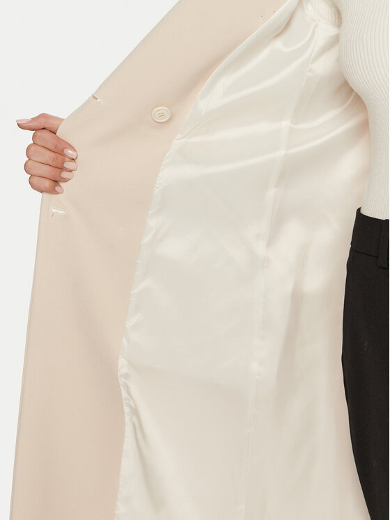 Artigli Artigli Płaszcz przejściowy ACCP000638 Beżowy Regular Fit