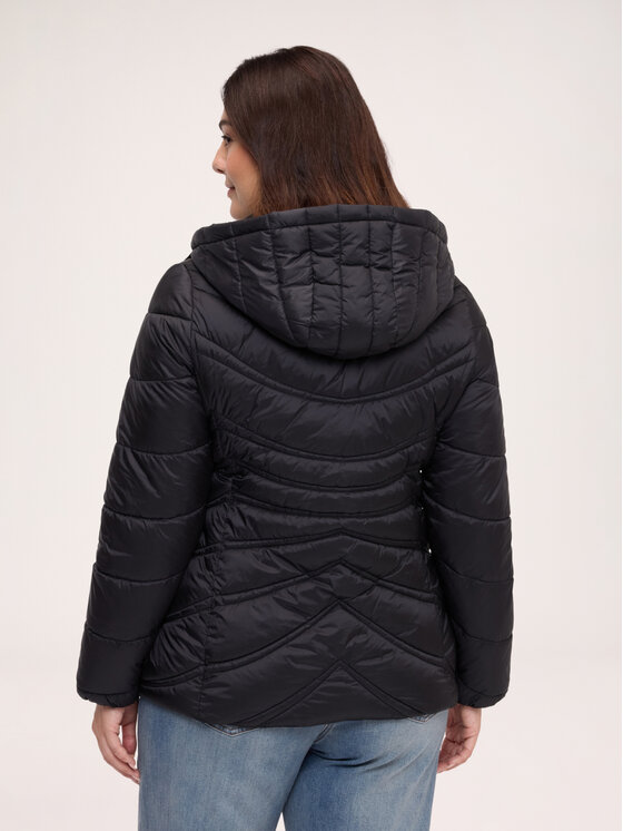 Fiorella Rubino Fiorella Rubino Kurtka puchowa F070T001509N033 Czarny Over Fit