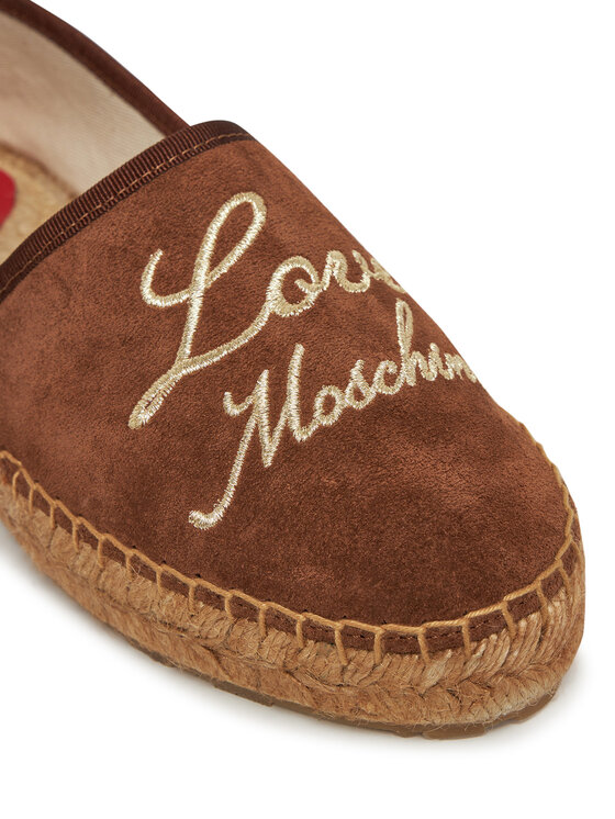 LOVE MOSCHINO LOVE MOSCHINO Espadryle JA10272G0MIG0300 Brązowy