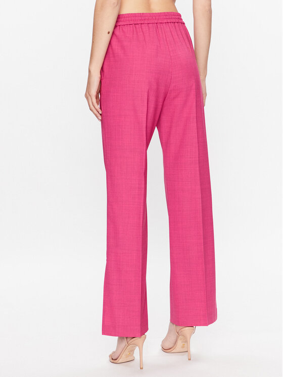 MAX&Co. MAX&Co. Текстилни панталони Grissino 71340123 Розов Regular Fit