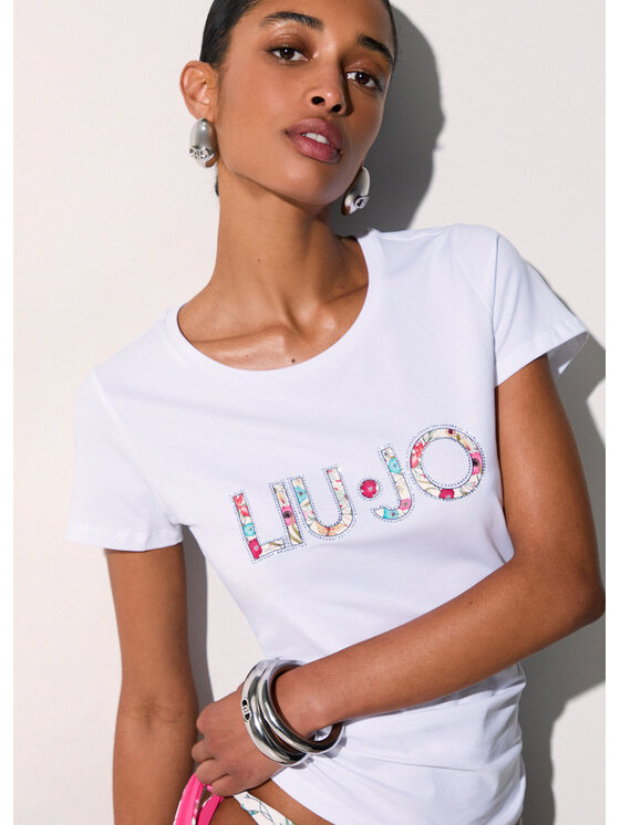 Liu Jo Liu Jo T-Shirt VA6169JS003Q9136 Biały