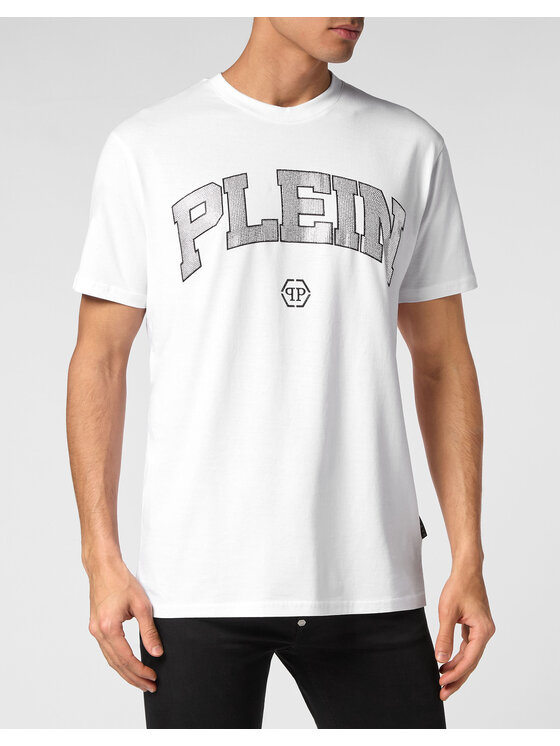 PHILIPP PLEIN PHILIPP PLEIN T-Shirt 14939 Biały Regular Fit