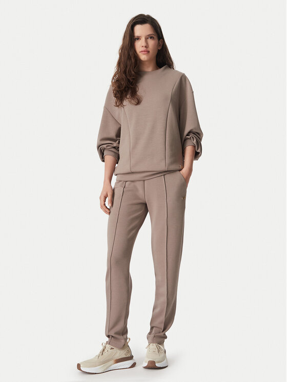 EA7 Emporio Armani Trening 7W000194 AF24375 U6100 Bej închis Relaxed Fit