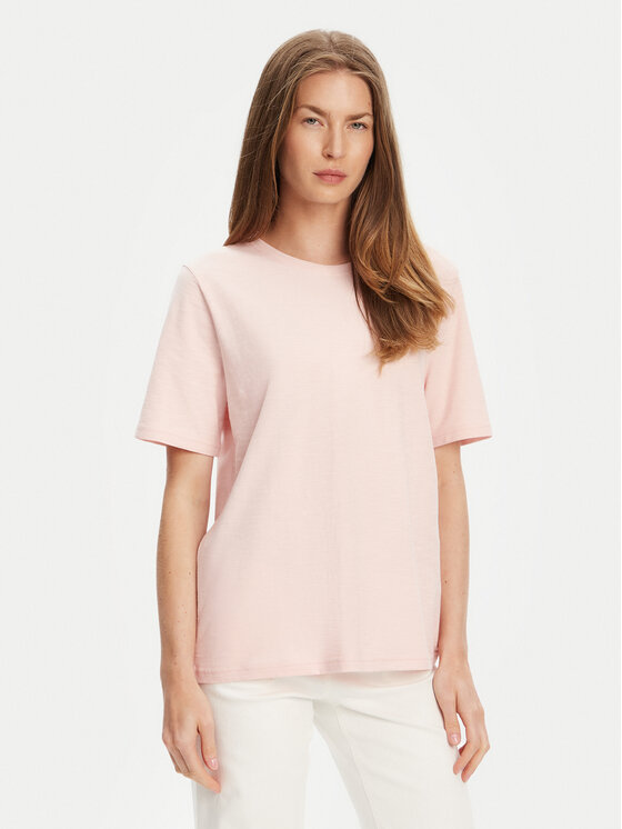 United Colors Of Benetton United Colors Of Benetton T-Shirt 3BVXD102P Różowy Regular Fit