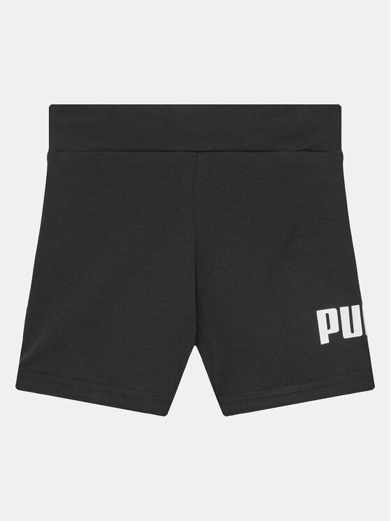 Puma Cyklistické šortky Ess No. 1 Logo 684902 Čierna Slim Fit