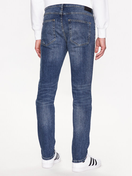 Lindbergh Lindbergh Jeans hlače 30-050002DAW Modra Slim Fit