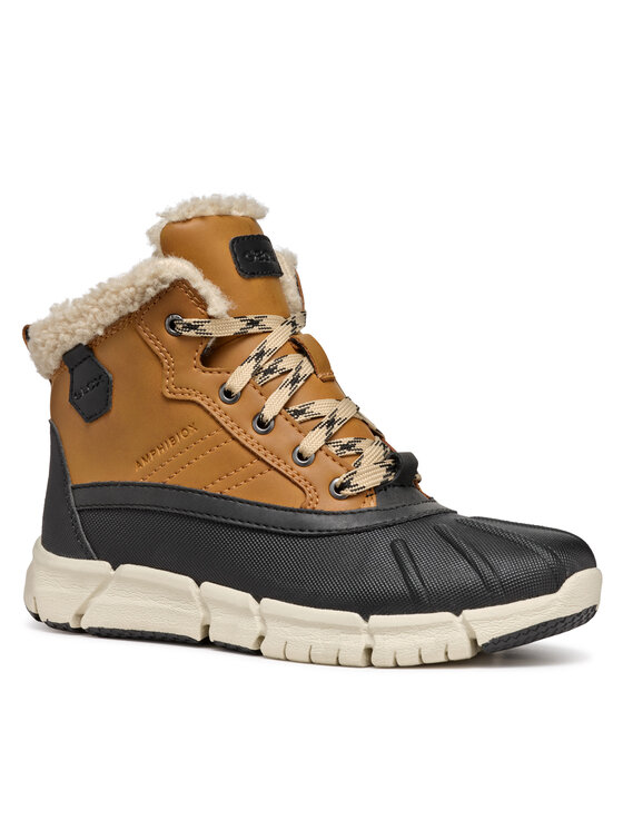 Geox Geox Zimski škornji J Flexyper Boy B Abx J269XE 0ME50 C2G9B S Rjava