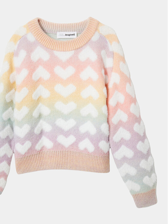 Desigual Desigual Sweater 23WGJF06 Színes Regular Fit