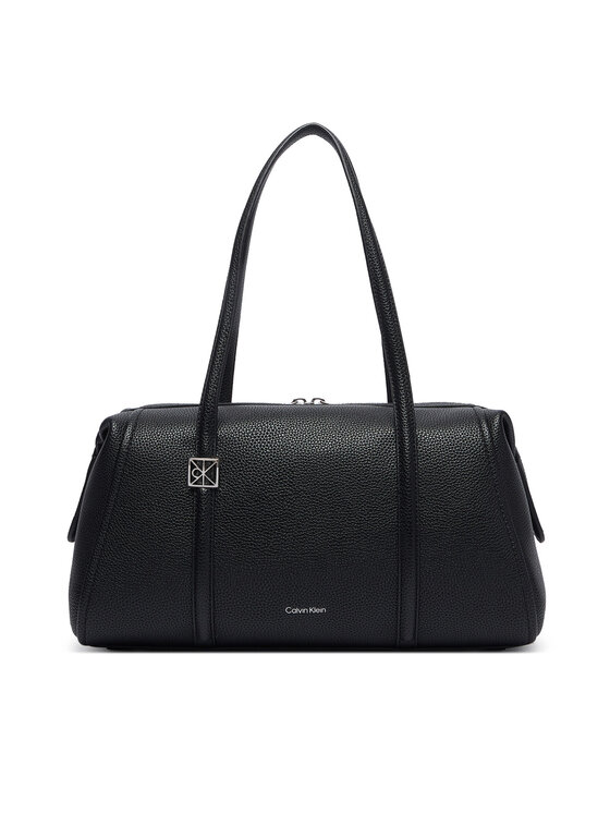 Calvin Klein Calvin Klein Soma Emblem Hw Pebble Doctor Shoulder LV04F3614G Melns
