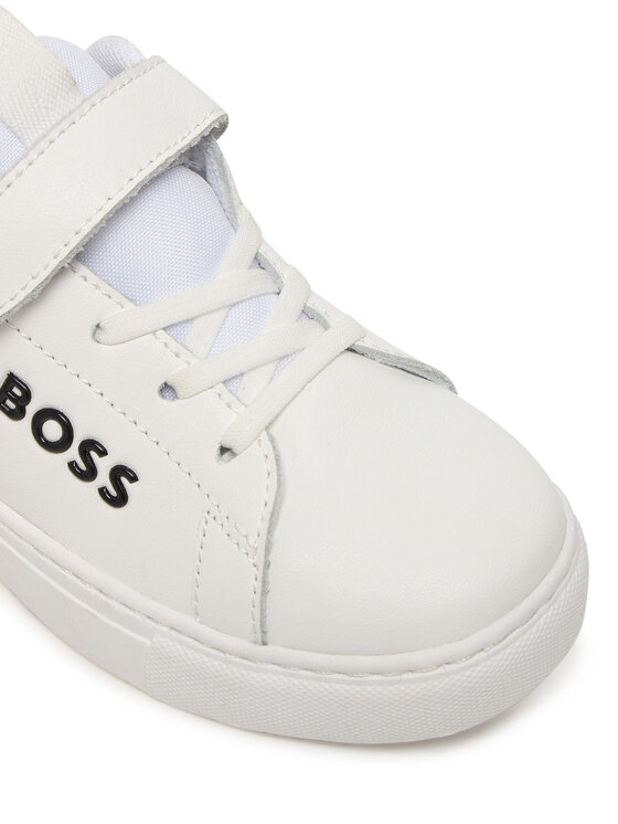 BOSS BOSS Sneakersy J52824 D Biela
