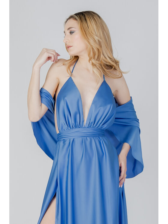 Sol Wears Women Sol Wears Women Coprispalle TINTA UNITA Blu Regular Fit