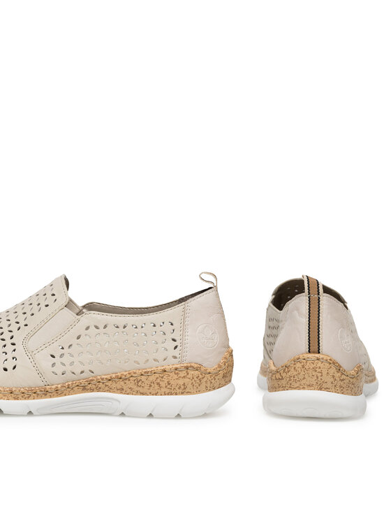Rieker Rieker Scarpe basse N4251-60 Beige