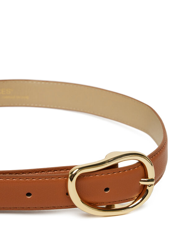 Pieces Pieces Ženski pas Pcsigne Jeans Belt 17156585 Rjava