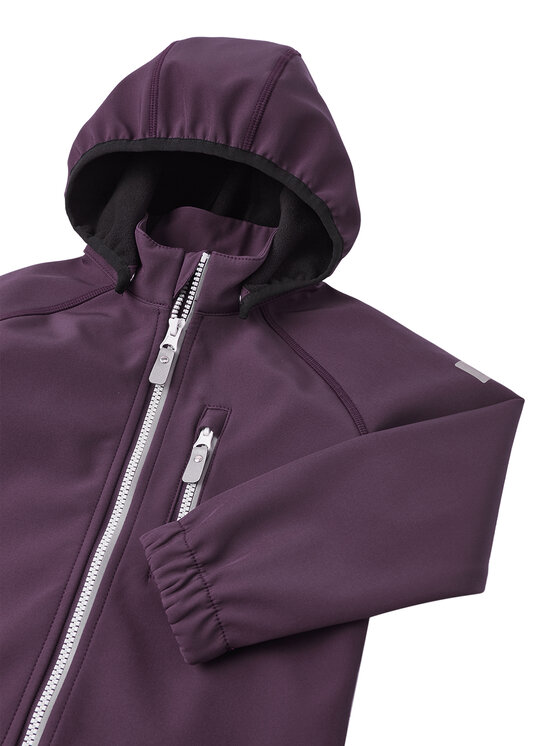 Reima Reima Kurtka softshell Vantti 5100009C Fioletowy Regular Fit