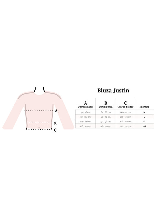 DKaren Lingerie DKaren Lingerie Bluza Justin Męska Niebieski Classic Fit