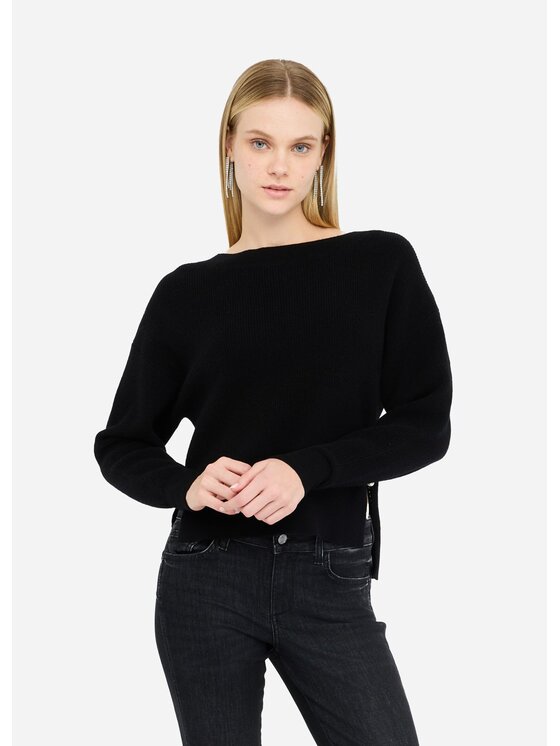 Liu Jo Liu Jo Maglione CF5245MS01922222 Nero Regular Fit