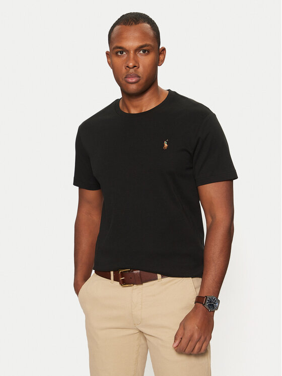 Black polo ralph lauren polo shirt online