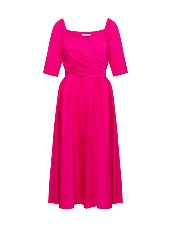 QUIOSQUE QUIOSQUE Každodenní šaty QUIOSQUE 4UC023504 Bordó Regular Fit