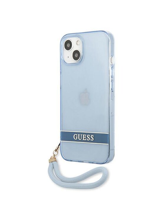 Guess Guess Etui na telefon iPhone 13 mini Błękitny