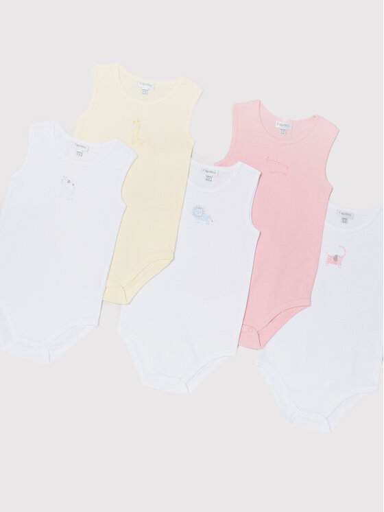 Set di 5 body 1474070 Multicolore Regular Fit