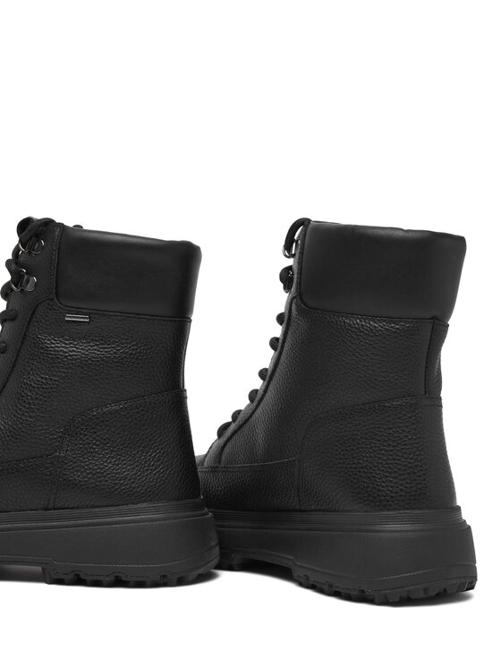 Geox Geox Gležnjarji D Lamidie + Grip Abx D66XMA 46 C9997 Črna