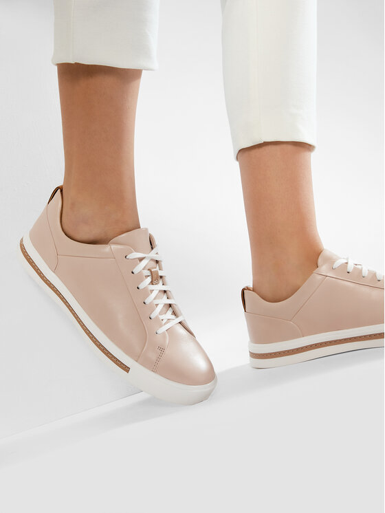Clarks Clarks Snīkeri Un Maui Lace 261401674 Rozā