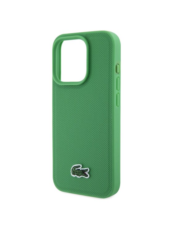 Lacoste Lacoste Etui na telefon Apple iPhone 15 Pro Zielony