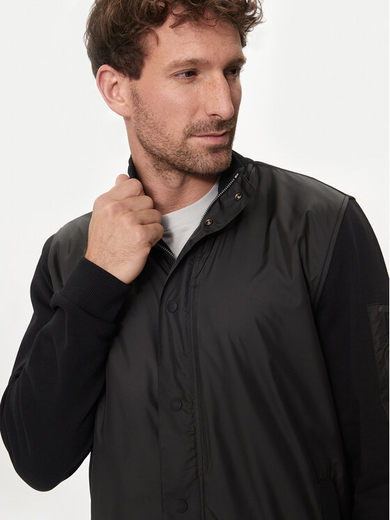 JOOP! Jeans JOOP! Jeans Kurtka bomber 15 JJJ-28Savino 30042358 Czarny Regular Fit