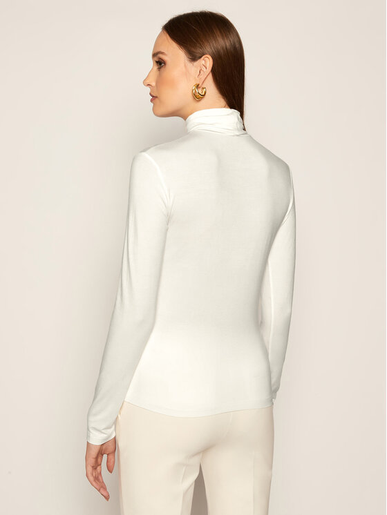 Max Mara Leisure Max Mara Leisure Rolák Fresis 39460206 Bílá Regular Fit