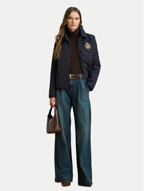 LAUREN RALPH LAUREN LAUREN RALPH LAUREN Átmeneti kabát 297979539004 Sötétkék Straight Fit