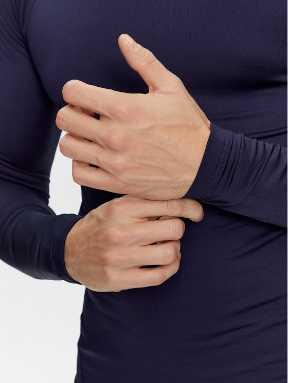 Under Armour Under Armour Koszulka techniczna Ua Cg Armour Comp Mock 1366072 Granatowy Compression Fit