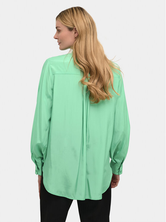 Kaffe Kaffe Srajca Loren 10508188 Zelena Regular Fit