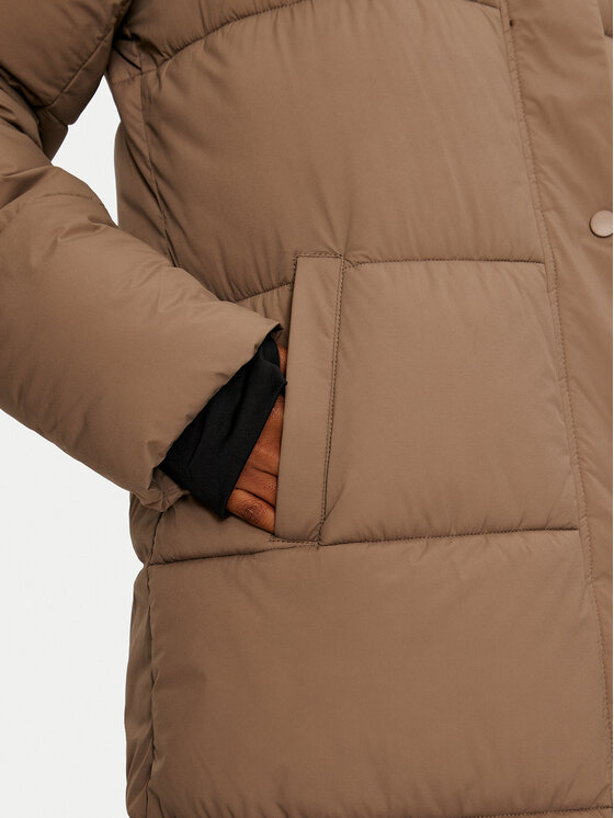 ONLY Žieminė striukė 15287913 Ruda Regular Fit | Modivo.lt