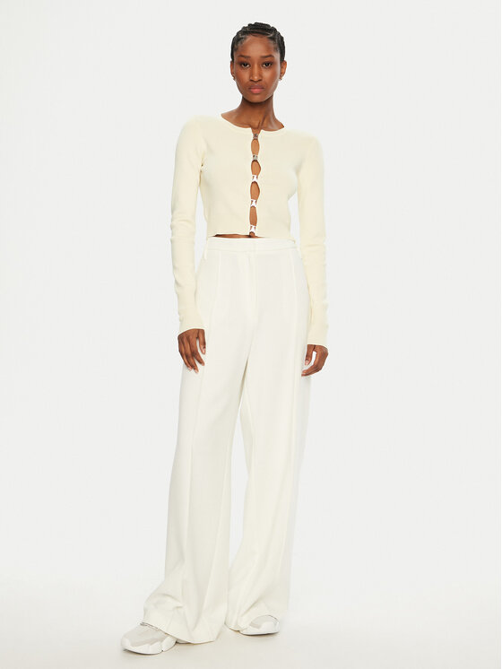 Patrizia Pepe Patrizia Pepe Kardigán 8K0281/K236-W385 Bézs Regular Fit