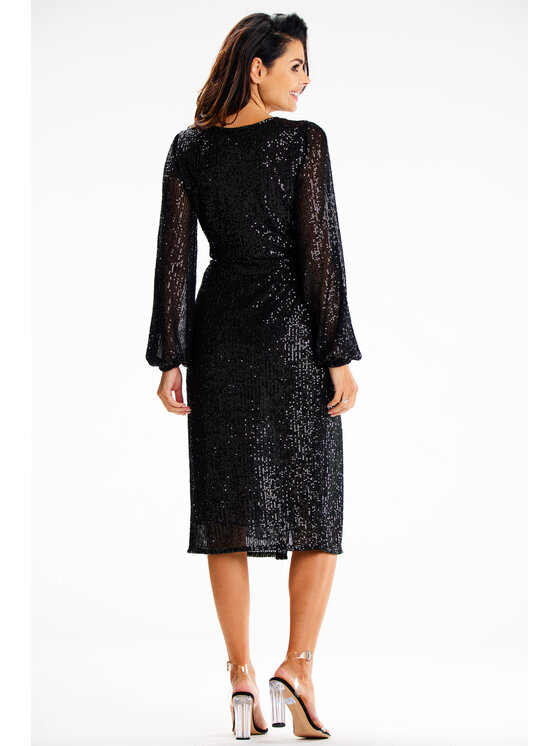 Awama Awama Abito da sera A632 Nero Basic Fit