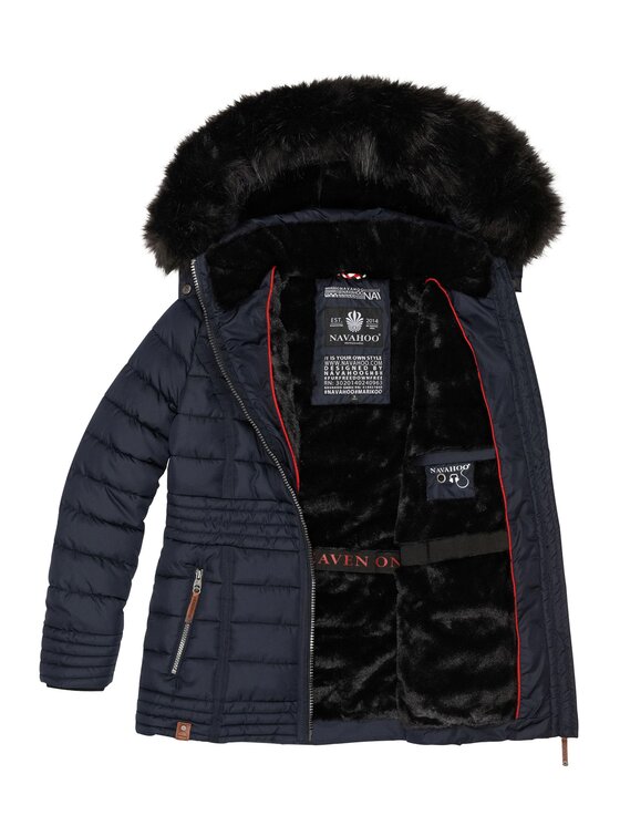 Navahoo Navahoo Kurtka zimowa Umay Pri Niebieski Regular Fit