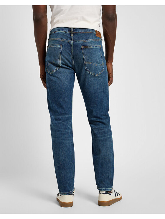 Lee Lee Jeansy LUKE Niebieski Slim Fit