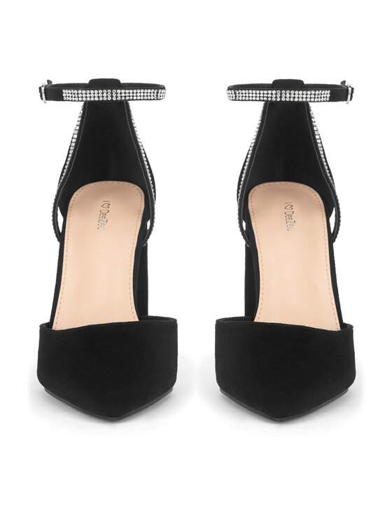 DeeZee DeeZee Czółenka WSS20601-01 Czarny