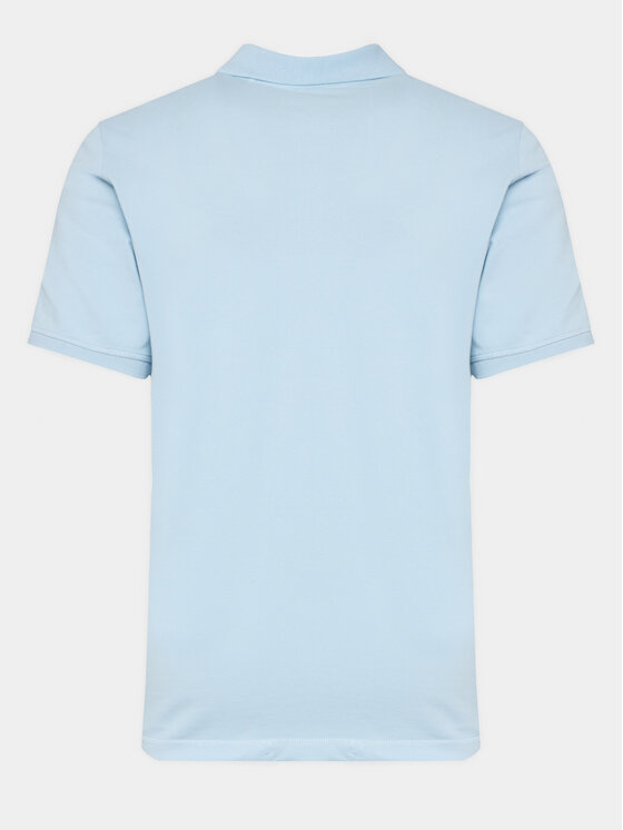 Mustang Mustang Polo Palco 1014933 Celeste Regular Fit