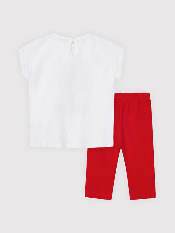 Completo T-shirt e leggings 3735 Multicolore