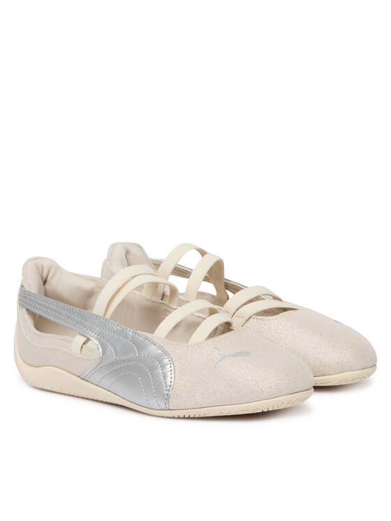Puma Puma Балеринки Speedcat Ballet Let it Shine Jr 407435 02 Бял