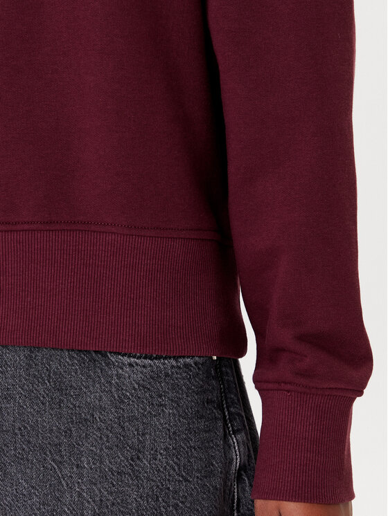 Guess Guess Sweatshirt W2YQ16 KBA11 Dunkelrot Regular Fit