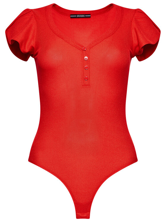 Guess Glaustinukė Ss Jabin W1gp14 Kanj0 Raudona Slim Fit Modivo Lt