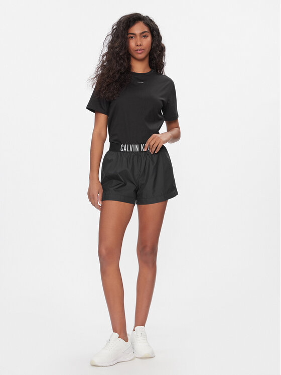 Calvin Klein Swimwear Calvin Klein Swimwear Αθλητικό σορτς KW0KW02482 Μαύρο Regular Fit