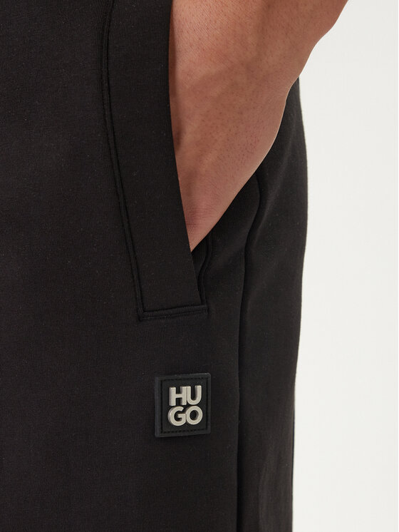 HUGO HUGO Szorty sportowe Dimacshort 50562844 Czarny Regular Fit