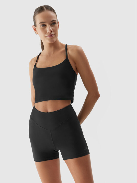 4F 4F Top 4FAW23TFTSF453 Šedá Slim Fit