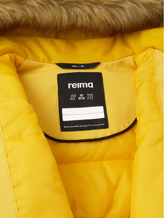 Reima Reima Kurtka zimowa Mutka 5100037B Żółty Regular Fit
