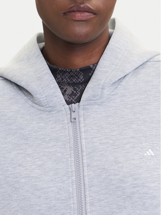 adidas by Stella McCartney adidas by Stella McCartney Sweatshirt Scuba JM5792 Grau Loose Fit