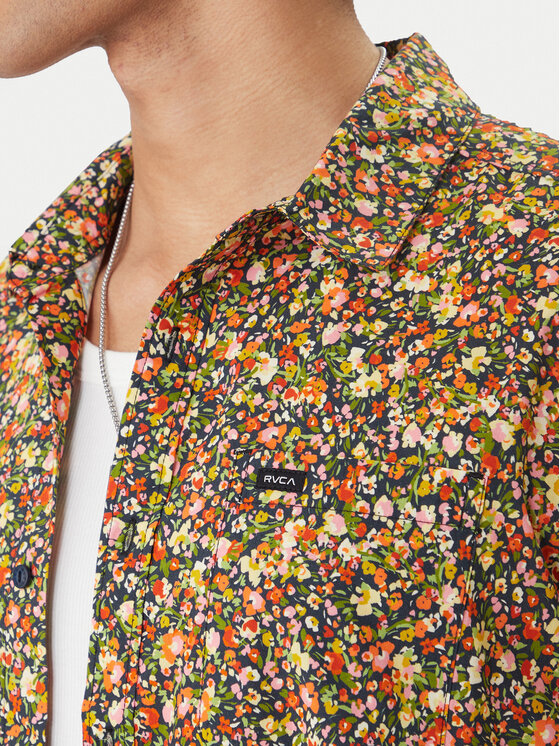 RVCA RVCA Сорочка Micro Garden AVYWT00519 Кольоровий Regular Fit