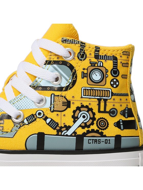 Converse Converse Кецове Chuck Taylor All Star Hi A03576C Жълт